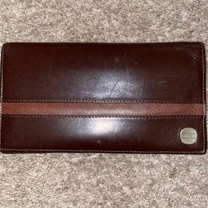 Cross Leather Check book